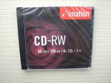 Imation CD-RW 80 4x - 12x - w folii