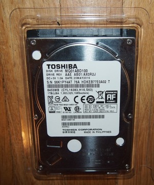 Dysk twardy 2,5" Toshiba 1TB 