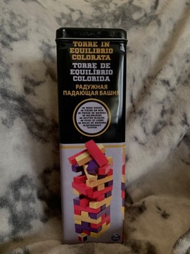 Rainbow jumbling tower - nie oryginalna jenga 