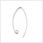 Silver Simple Ear Wire FS4046