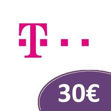 Doładowanie T-Mobile €30 Euro Kod Niemcy DE