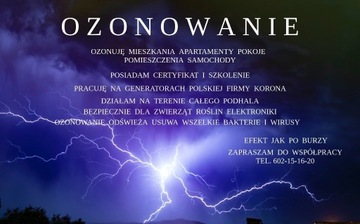 Dezynfekcja Ozonowanie Antywirusowa