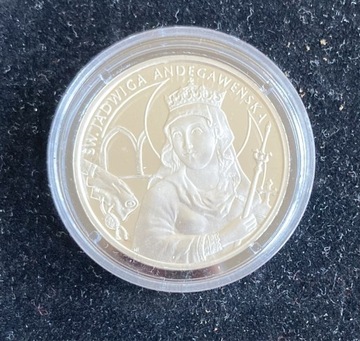 Moneta kolekcjonerska medal Św. Jadwiga Andegaweńska