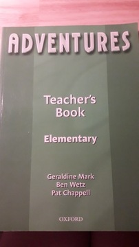 ADVENTURES Teacher's Book Elementary