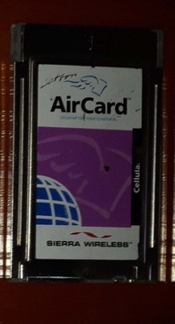 Jedna karta PCMCIA AIRCARD Cellular