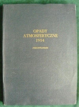 Opady atmosferyczne 1954