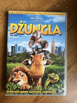 Dżungla bajka Disneya na płycie DVD
