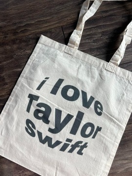 bawełniana torba tote bag Taylor Swift