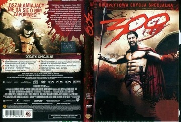 "300" film wg super komiksu bez cenzury 2x DVD