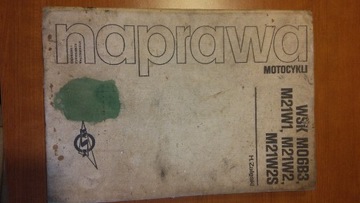 Książka Napraw Motocykli WSK 1973