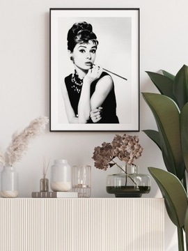 Plakat 50x70 Audrey Hepburn Tiffany no3