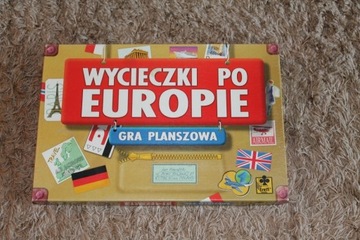 Gra planszowa Wycieczki po Europie