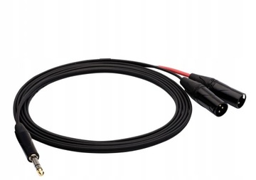 Kabel XLR - jack 6,3 mm Red's Music AU38100BX 10 m