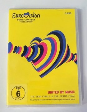 Eurovision Song Contest Liverpool 2023 3x DVD 