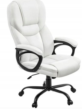 Krzesło biurowe Ergonomiczne Yaheetech białe
