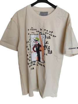 T-shirt r.M Jean Michel Basquiat Joker HA HA pop 