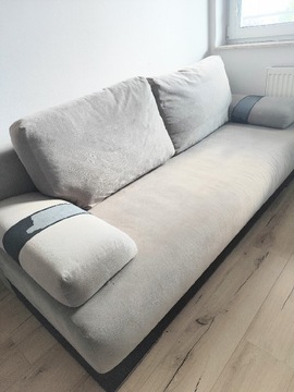 Sofa 3-osobowa z funkcją spania, tapczan, kanapa rozkładana z pojemnikiem