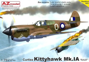 1:72 Curtiss Kittyhawk Mk.Ia RAAF AZ-Model