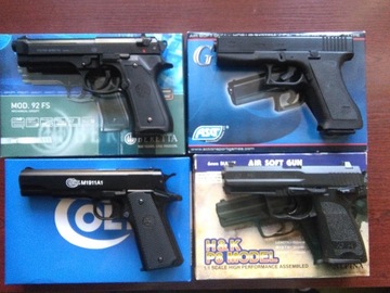 Glock, Colt, Beretta,Heckler-Koch USP  - OKAZJA!