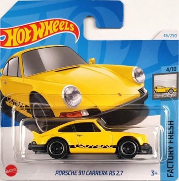 Hot Wheels 1:64 PORSCHE 911 CARRERA RS 2.7