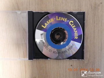 Laser Lens Cleaner - Płyta czyszcząca napędy.