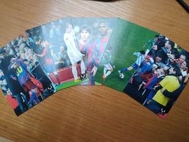 Official Messi card collection 5 cards