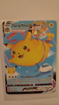 Karta Pokemon Flying Pikachu V MAX 