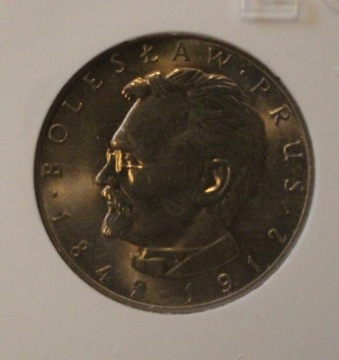 10 ZŁ ZŁOTYCH 1975 BOLESŁAW PRUS GCN MS68 