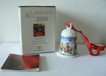 Porcelanowy dzwonek Hutschenreuther 2000