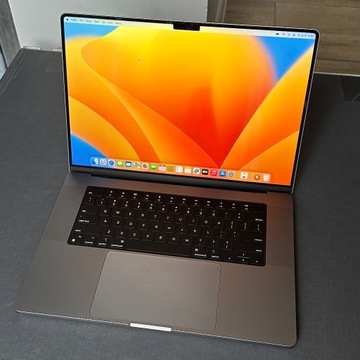 MacBook Pro 16" M1 Pro / 16GB / 1TB / Stan idealny