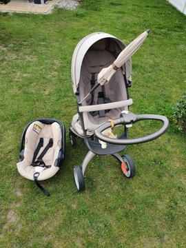 Stokke Xplory wozek V4 z akcesoriami 