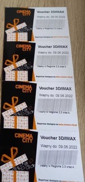 Vouchery Cinema City 3D/IMAX