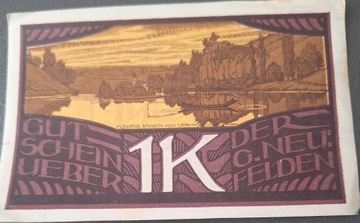 1 korona Austria 1920 Neufelden
