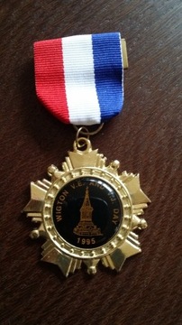 Medal 50-ta rocznica zakończenia II wojny W. Bryt