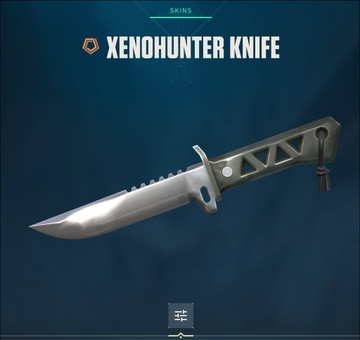 Konto TR Valorant Xenohunter Knife + SKINY + BP (510zl wydane)