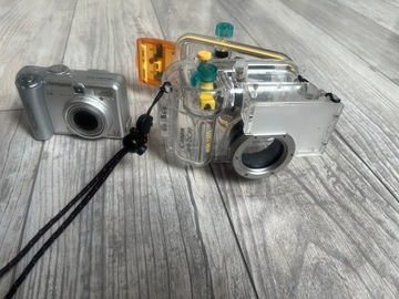 Aparat Fotograficzny Canon A75 z obudową