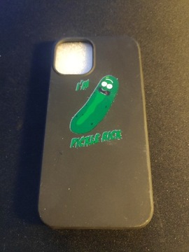 IPhone 12 mini case/etui pickle rick