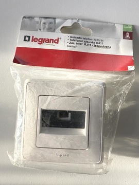 Gniazdo telefoniczne RJ11 Legrand Cariva