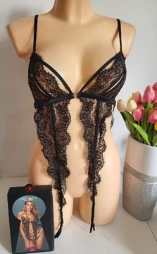 Hunkemoller vixen suspender pas do pończoch 38 M