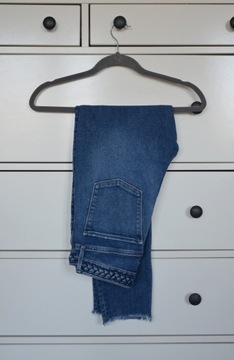 Abercrombie & Fitch niebieskie jeansy 27 36 S