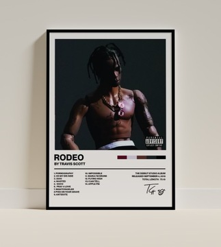 Plakat Travis Scott Rodeo A3