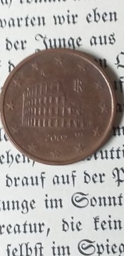 5 euro cent 2002 Włochy