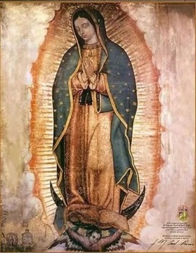 Obraz Matka Boża z Guadalupe Meksyk 60x90 CANVAS