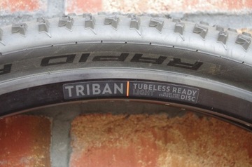 obręcz Triban 28" 622x17 28otw tubeless pod tarcze