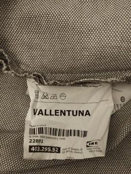 Vallentuna Ikea dolne pokrycie modułu do siedzenia