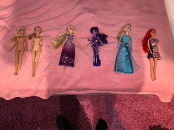 Lalki Barbie, Elsa, Rarity, Roszpunka