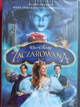 DVD - ZACZAROWANA - film familijny - W. Disney 