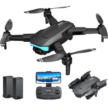 Kidomo Dron 4K GPS Follow Me Dual Camera 2x AKU