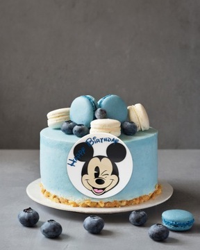 Topper - przoder na tort z motywem Myszki Mickey