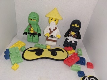 Figurka na tort. LEGO Ninjago. Urodziny 